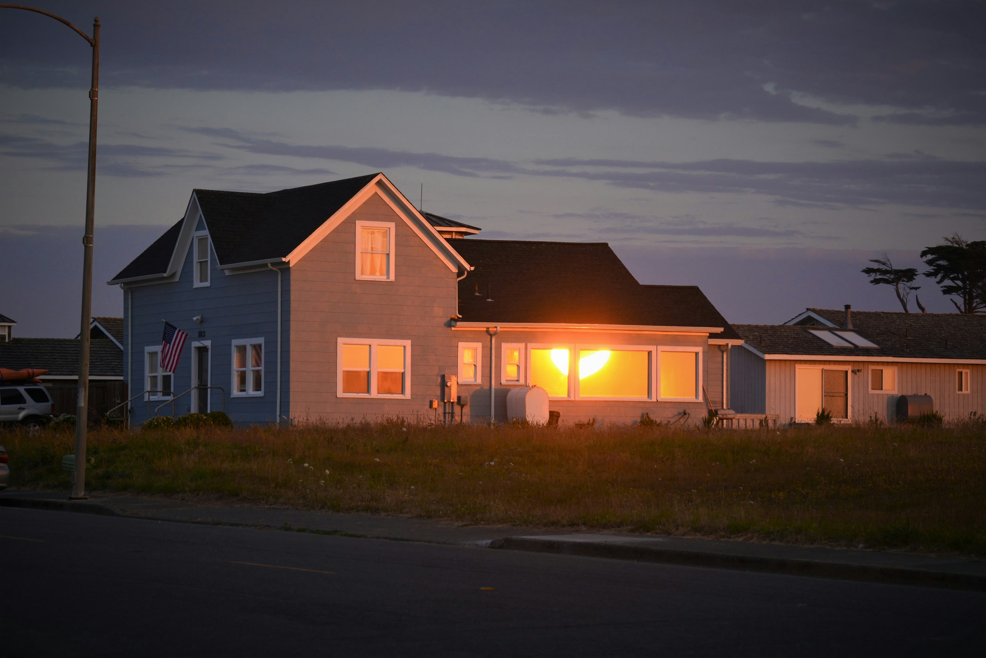Geometric modern building detail